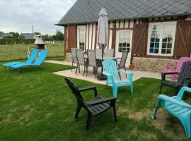 Maison conviviale à Épreville-en-Lieuvin avec jardin