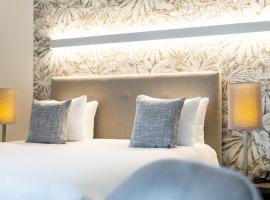 斯特岩酒店，位于圣特雷登的带热水浴缸的酒店