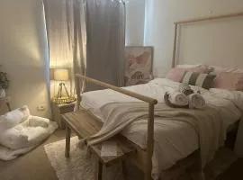 Master room with private bathroom