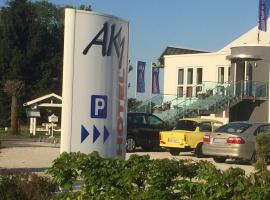 AK1号酒店，位于Ducherow的酒店