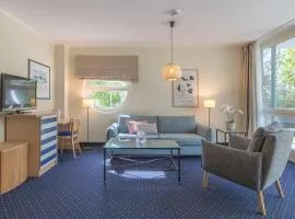 Grasnelke - Ferienwohnung mit Terrasse zum Kurpark im Ostseeheilbad Zingst