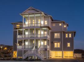 Skydance 10 Bedroom Oceanfront Home at Hatteras Island Reserve，位于哈特勒斯的酒店