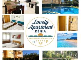 LOVELY APARTMENT DENIA, piscina, jacuzzi, pádel, parking，位于德尼亚的酒店