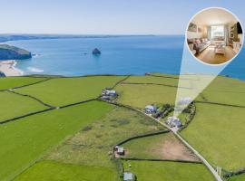 Merlins Cottage - Tintagel，位于廷塔杰尔的酒店