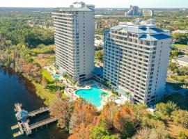 Disney 1 mile Rare Lakeview Blue Heron Beach Resort，位于奥兰多的酒店