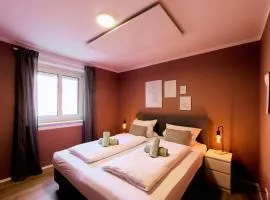 Praktisch, Zentral, lebendig- Low Budget für Familien, Firmen, Monteure, 3Schlafzimmer, WLAN,Balkon,Parkplatz, Stadtmitte, Legoland, Münster