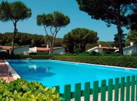 villetta nel verde，位于卡帕乔-帕埃斯图姆的酒店