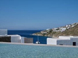 Iria Blue Mykonos，位于普拉迪斯亚罗斯的酒店