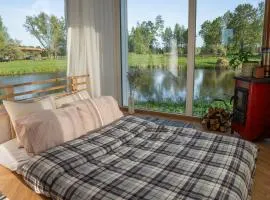 Tiny house at countryside