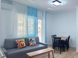 Habitación individual cómoda y luminosa con cama grande，位于阿尔考本达斯的酒店