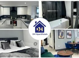 2 Bedroom Apartment - Abacus House - Huntingdon Town Centre - Contractor Friendly - Free Parking - Full Kitchen - Washer Dryer - Spacious - Ideal for Work Stays