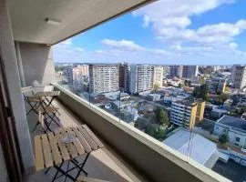 Dpto céntrico con increíble vista y terraza amplia