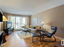 Condo Unit-UofA, UofA Hospital, Whyte Ave, Trails!，位于埃德蒙顿的酒店