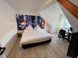 Hotel Bitzer Backnang Zentrum 24h CHECK IN HIGHSPEED WIFI BAHNOF 500m，位于巴克南的酒店