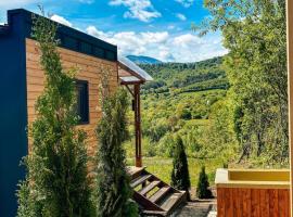 Elysian Fields - Amber Tiny House，位于Sadu的小屋