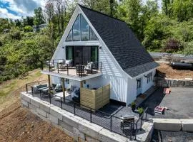 Peak Retreat Luxury A-Frame w Hot Tub & Views
