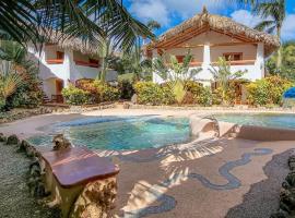 Bungalow Las Palmeras con piscina en Las Galeras