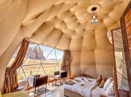 environment wadi rum，位于瓦迪拉姆的酒店