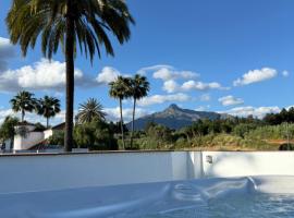 Puerto Banus Jacuzzi close to Breath and Marbella Arena，位于马贝拉的酒店
