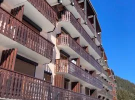 Le pied des pistes, studio 5 pers, balcon sud est, vue sur les montagnes