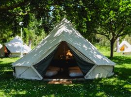 Tente dortoir partagée - Hegoa Surf Camp Pays Basque，位于圣让-德吕兹的豪华帐篷营地