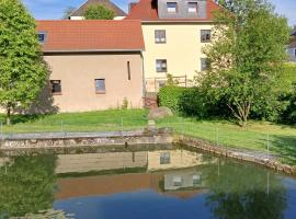 Ferienwohnung Am Teich，位于霍恩斯泰因的酒店