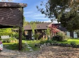 Charming idyllic wooden house