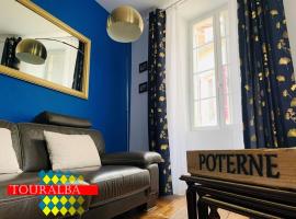 Poterne- Logement raffiné avec jardin，位于德罗讷河畔欧布泰尔的酒店