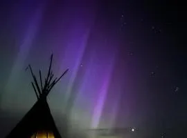 Best Tipi in Morayshire with Whisky Barrel Hot Tub