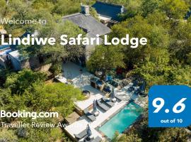 Lindiwe Safari Lodge，位于侯斯普瑞特的豪华型酒店
