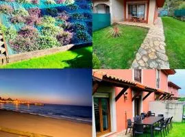 Comillas Chalet La Higuera on Comillas beach