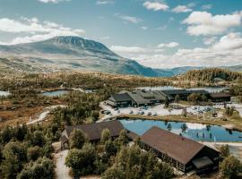 Gaustablikk Fjellresort，位于Gaustablikk的带泳池的酒店