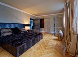 Villa Philipp Plein - Designervilla mit Pool，位于Amriswil的酒店