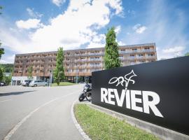 Revier Hotel S&auml;ntispark，位于圣加仑的带热水浴缸的酒店