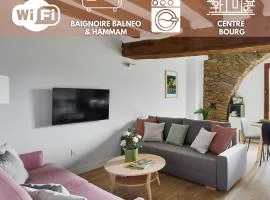 Charmante Maison - Le Cœur des Hommes - Wifi, Balnéo, Hammam