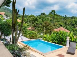 V196 Sea View 3BR, Infinity Pool and Open Living，位于班阁库安的酒店