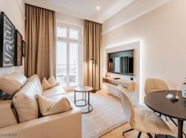 Strandhotel Kurhaus Juist，位于于斯德的酒店