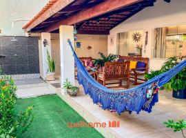 Casa na Praia em Vera Cruz com Varanda Gourmet，位于Cacha Pregos的酒店