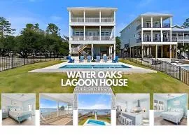 Water Oaks Lagoon House - Newly Built! Lagoon Front Paradise, Private Dock