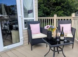 63 The Lea with decking Trevella Holiday Park