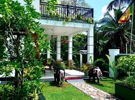 Sri White Villa Airport Boutique Hotel，位于卡图纳耶克的酒店