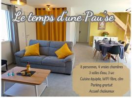 Le Temps d'une Pau'se，位于波城的酒店