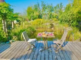 La Secrète en Alsace, Gîte familial spacieux avec jardin clos, proche Colmar & Route des Vins