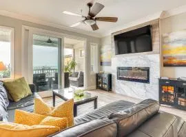 Steps to Folly Beach Ocean-View Condo with Balcony