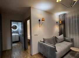 Saules apartment Klaipeda，位于克莱佩达的带停车场的酒店