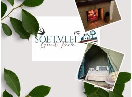 Soetvlei Tented Camp，位于马加利斯堡的豪华帐篷