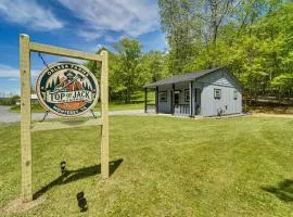 2 Mi to Main Street Cabin with Hot Tub in Monterey!