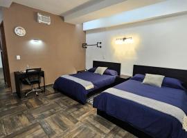 A22 Premium Suite BLACK MAX Cocina Terraza Companies Work Teams 2-4 PAX，位于库奥蒂特兰伊斯卡伊的酒店