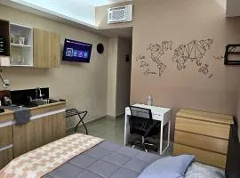 A07 Premium Mini Suite WHITE Cocina Terraza Companies Work Teams 1-2 PAX