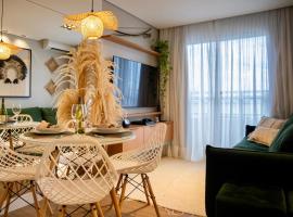 Apartamento com vista praia Ponta Negra，位于马瑙斯的带泳池的酒店